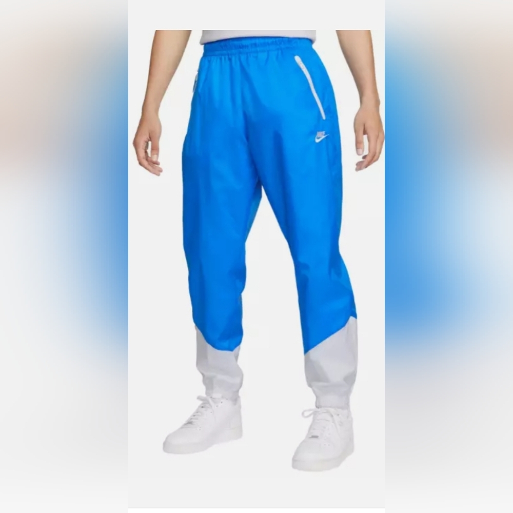 Nike Windrunner Woven Blue Jogger Pants XXL Mens - Picture 2 of 7